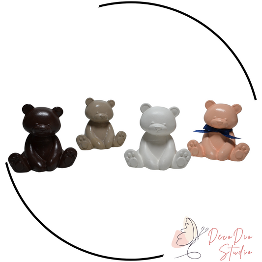 Ursulet Bamboo  - 9cm x 8 cm